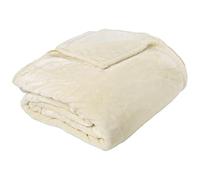 Linnea Couverture Polaire microvelours 220x240 cm Velvet Ivoire