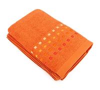 Linnea Drap de Bain 100x150 cm 100% Coton 550 g/m2 Pure Primavera Orange Butane