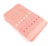 Linnea Drap de Douche 70x140 cm 100% Coton 550 g/m2 Pure Primavera Rose Saumon