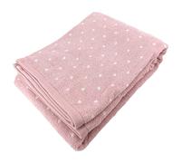 Linnea Drap de Douche en Coton 70X140 cm Collection EFFICIENT Dots Rose Flamingo