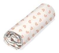 Linnea Drap Housse Enfant imprimé 90x190 cm Microfibre FEERIQUE Blanc