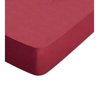 Linnea Drap Housse uni 80x200 cm Bonnet 30 cm 100% Coton Alto Garance