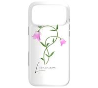 Linnea Flower Twinflower Wildflower Wild Flower Fleurs Roses Coque pour iPhone 17 Pro Max