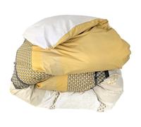 Linnea Housse de Couette 140x200 cm Percale 100% Coton Marlow Miel