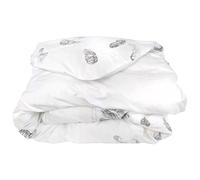 Linnea Housse de Couette 200x200 cm Percale Pur Coton Plumes