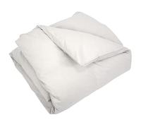 Linnea Housse de Couette uni 200x200 cm 100% Coton Alto Calcium