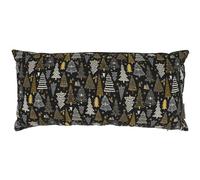 Linnea Housse de Coussin 30x60 cm Celebration Gris Graphite