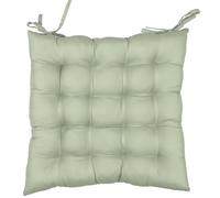 Linnea Lot de 2 galettes de Chaise deperlantes 40x40 cm Antibes Vert