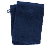 Linnea Lot de 2 Gants de Toilette 16x21 cm Softy Bleu Marine