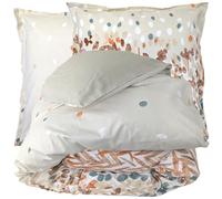 Linnea Parure de lit 300x240 cm 65x65 cm 100% Coton ÉVASION pêche 3 pièces