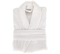 Linnea Peignoir col châle NAIA éponge Coton Taille XL Blanc