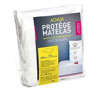 Linnea Protège Matelas 180x200 cm ACHUA Molleton 100% Coton 400 g/m2 Bonnet 50cm