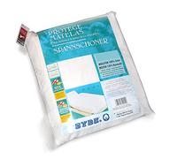 Linnea Protège Matelas Absorbant Antonin Blanc 2x80x200 Spécial lit articulé TR Grand Bonnet 30cm