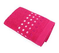 Linnea Serviette de Toilette 50x100 cm 100% Coton 550 g/m2 Pure Primavera Rose Fuchsia