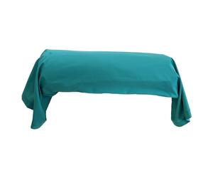 Linnea Taie de traversin 140x43 cm Percale de Coton Gustav Vert Emeraude