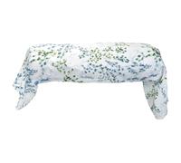 Linnea Taie de traversin 140x43 cm Satin de Coton ANGÈLE Vert Tilleul