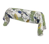 Linnea Taie de traversin 200x43 cm 100% Coton Toco Vert