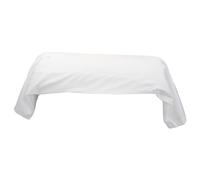 Linnea Taie de traversin 200x43 cm Satin de Coton Grand HÔTEL Blanc