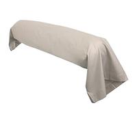 Linnea Taie de traversin uni 140x43 cm 100% Coton Alto Chamois