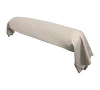 Linnea Taie de traversin uni 185X43 cm 100% Coton Alto Chamois