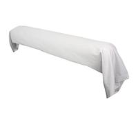 Linnea Taie de traversin uni 230X43 cm 100% Coton Alto Calcium