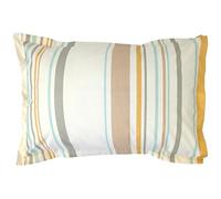 Linnea Taie d'oreiller 50x70 cm 100% Coton Hugo Beige/Moutarde