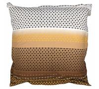 Linnea Taie d'oreiller 65x65 cm 100% Coton Niagara Marron Châtaigne