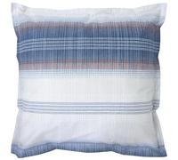 Linnea Taie d'oreiller 65x65 cm en 100% Percale de Coton Esteban Bleu