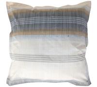 Linnea Taie d'oreiller 65x65 cm en 100% Percale de Coton Esteban Gris Beige