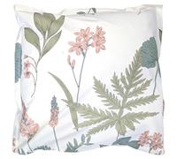 Linnea Taie d'oreiller 65x65 cm Percale 100% Coton FÉÉRIE Blanc Sauge