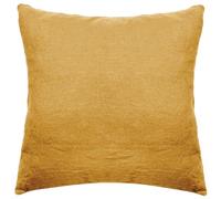 Linnea Taie d'oreiller 65x65 cm Pur Coton Collection Palace Jaune Curry