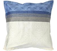 Linnea Taie d'oreiller 65x65 cm Satin de Coton Tiago Indigo