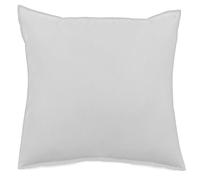 Linnea Taie d'oreiller Lin et Coton 65x65 cm Collection Opera Blanc Neige