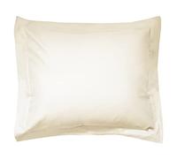 Linnea Taie d'oreiller uni 100x80 cm 100% Coton Alto Crème