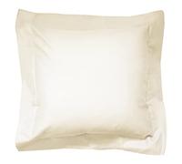 Linnea Taie d'oreiller uni 40x40 cm 100% Coton Alto Crème