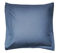 Linnea Taie d'oreiller uni 80x80 cm 100% Coton Alto Bleu Jean