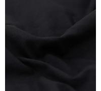 Linnea Tissu Polycoton uni Atlas Noir