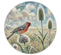 Linnet commun 1000 Pièces Puzzle Oiseau Puzzles Circulaires pour Adultes Et Enfants Classiques l'art De La Décoration Moderne Qualité Supérieure 1000pcs (67.5x67.5cm)