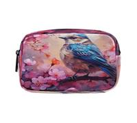 LINNIKEEEE Aquarelle Oeuvre Bison Trousse à Crayons,Pochette de Maquillage Cosmétique,Étui à Stylos pour Étudiants pour Filles Garçons