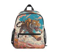 LINNIKEEEE Bonhommes De Neige Nuit De NoëL Estive Sac à Dos pour Tout-Petits,Mini Sac à Bandoulière avec Clip Sifflet pour Voyage Enfants de 1 à 6 Ans