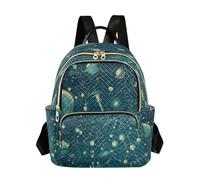 LINNIKEEEE Dessin Animé Abstrait MathéMatiques Formules Sac à Dos Bookbag Mini Sac à Bandoulière pour Voyage Adolescent