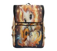 LINNIKEEEE Gloire Licorne De Dessin Animé Mignon Sac à Dos Étudiant Sac à Dos Grande Capacité pour Jeunes Filles Garçons