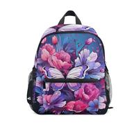 LINNIKEEEE Loup Doré Hurlant Sac à Dos pour Tout-Petits,Mini Sac à Bandoulière avec Clip Sifflet pour Voyage Enfants de 1 à 6 Ans