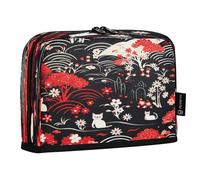 LINNIKEEEE RéPéTer l'art Floral Trousses à Crayons,Pochettes pour Stylos écoliers écolièRes