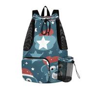 LINNIKEEEE RéPéTer Les Gorilles Mignons Sac à Dos de Voyage,Sac de Sport à Cordon de Serrage,Sac D'éCole pour la Natation,pour Jeunes Filles