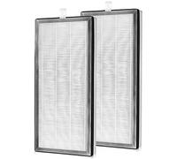 Linniw - Lot de 2 filtres de rechange H13 HEPA, ME-40 - Compatibles avec le purificateur d'air Medify Air MA-40 - Filtres 3 en 1 avec filtre à charbon actif à haute efficacité