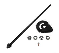 Linnkyfloa Axe de direction et kit 738-0919B avec bagues de tondeuse, remplacement direct 617-04094, finition noire