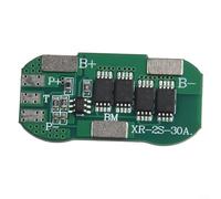 Linnkyfloa Batterie Li-ion 2S 7,4 V 6 A/10 A Courant continu PCM PCB Module de charge de cellules bancaires Assemblée (6 A) (10 A)