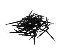 Linnkyfloa Bend Arrow Émetteurs d'irrigation goutte à goutte 3-5 mm Tuyau d'arrosage de jardin Système d'arrosage goutte à goutte Kit d'irrigation pour plantes fleurs pelouse Noir 50 pièces (50 pièces