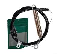 Linnkyfloa Câble d'embrayage pour tracteurs à gazon et tondeuses - 76 contenus dans la longueur totale 58 logé dans un conduit compatible avec les modèles Sabo OEM Gy21106 Pièce de rechange